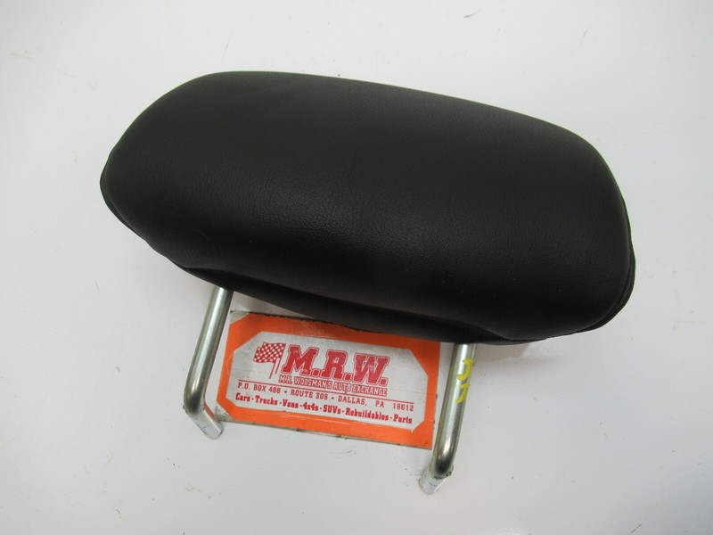 HEAD REST BACK REAR SEAT DRIVER LEFT PASSENGER RIGHT BLACK LEATHER fit COBALT SS