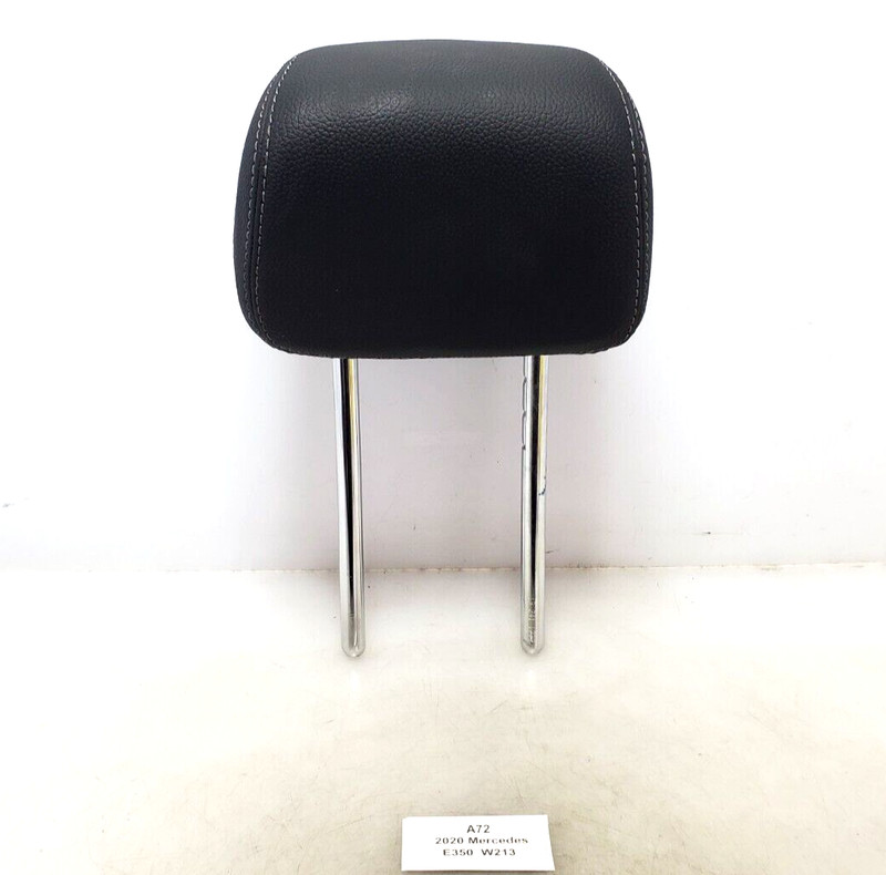 ✅ 17-23 OEM Mercedes W213 E350 E63 Rear Right Passenger Leather Black Headrest