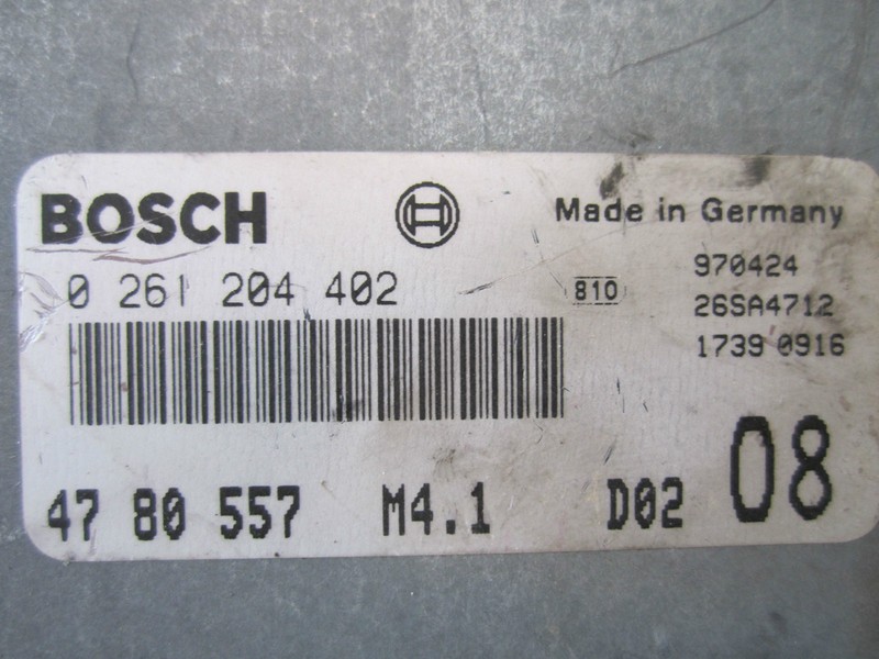 ENGINE COMPUTER MOTOR ECM ECU 4 CYL CAR 4780557 fits 97 98 SAAB 900 1997 1998