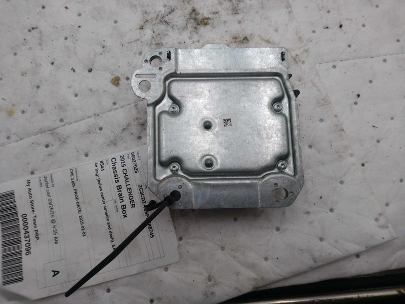 Used Air Bag Module fits: 2015 Dodge Challenger Air Bag below center console and