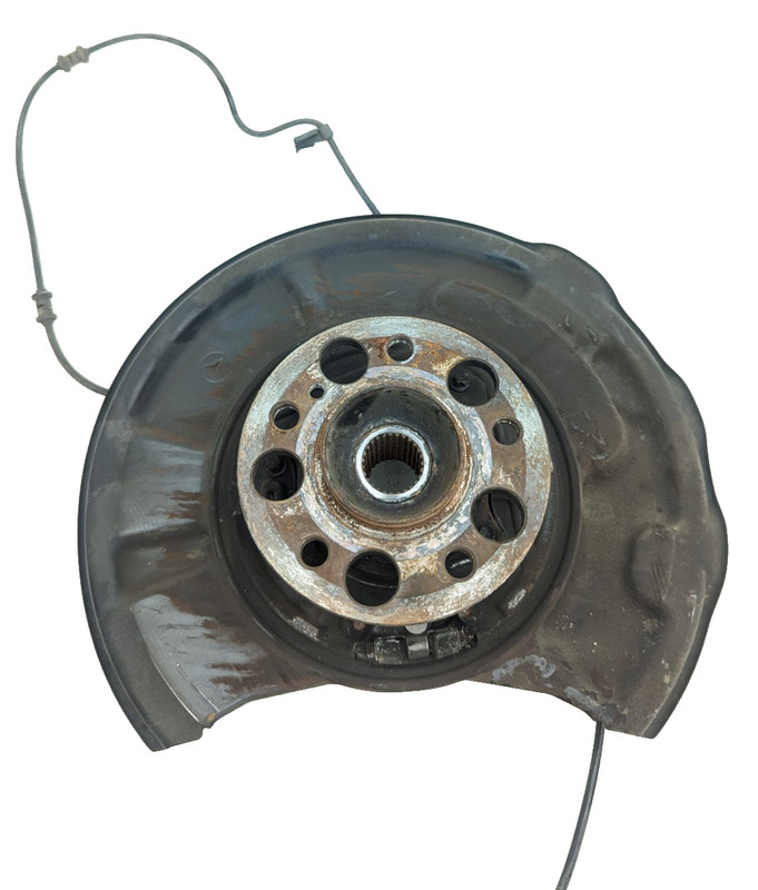 03-11 Mercedes W211 Е320 Е350 Е500 Rear Left Spindle Knuckle Hub OEM