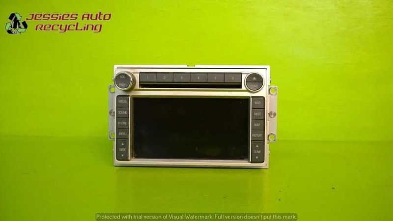 08 LINCOLN MKX NAVIGATION RADIO CD PLAYER DISPLAY SCREEN OEM 1913-12