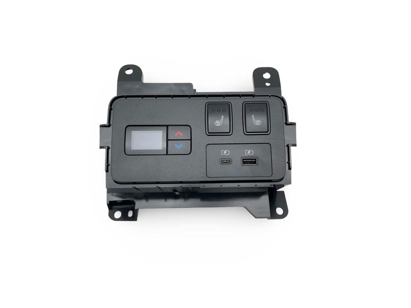 2021-2025 Nissan Rogue Rear Heat/AC Controller With Trim Panel And Switch Black
