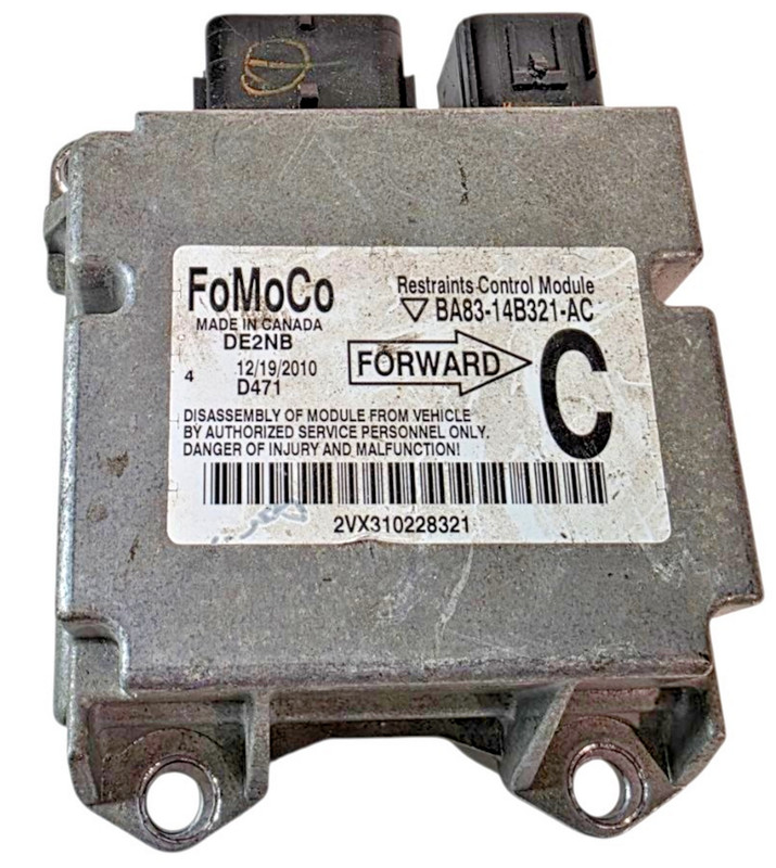 2009 2010 2011 2012 Ford Flex Restraint Control Module Unit BA8314B321AC OEM