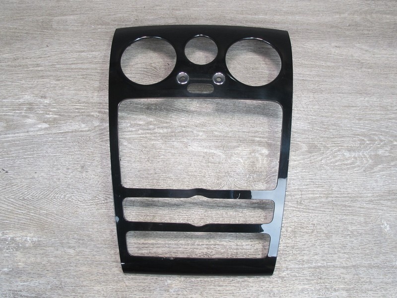 03-10 BENTLEY CONTINENTAL GT FLYING SPUR DASH CENTER RADIO TRIM BEZEL PANEL