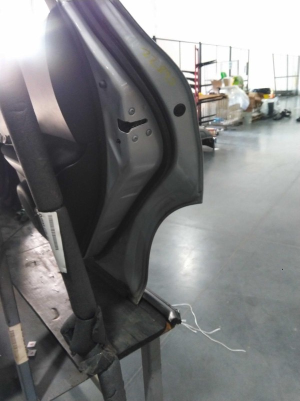 2015 Nissan Rogue Right Rear Door Silver OEM Used with Scratches 125K Miles