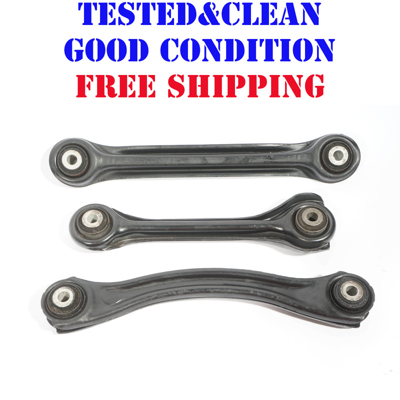 02 - 06 Mercedes-Benz C320 W203 REAR LEFT DRIVER SIDE CONTROL ARM SET OF 3 OEM