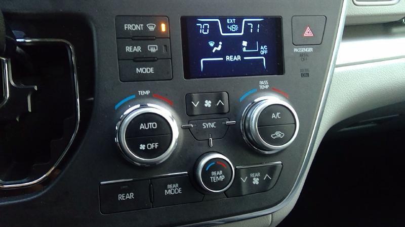 Heater A/c Control TOYOTA SIENNA 18 19 20