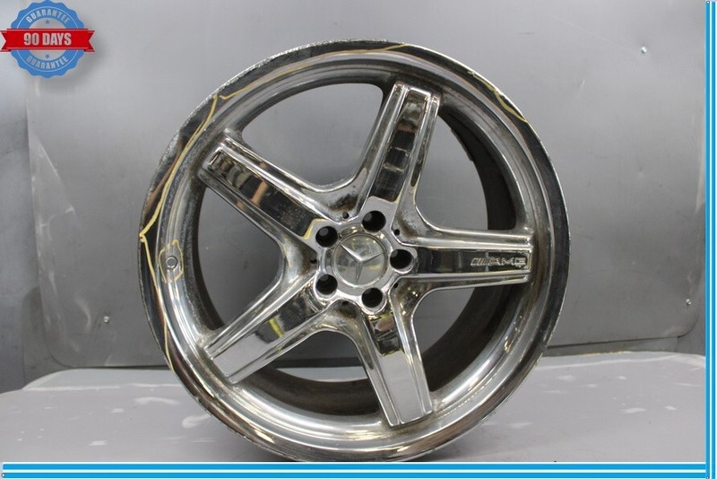 Mercedes X164 GL550 GL450 10 X R21 21" AMG Wheel Rim Chrome 1644014302 Oem