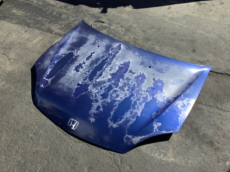 02-06 Honda Insight Hood Blue OEM