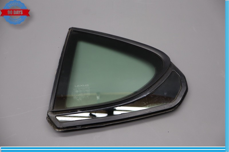 07-17 Lexus LS460 LS600h XF40 Rear Left Door Corner Quarter Window Glass Oem