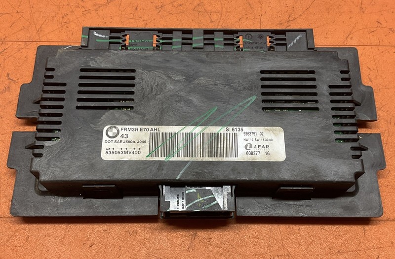9263791 | 2008 - 2014 BMW X5 X6 FRM3 Footwell / Light Control Module BCM OEM
