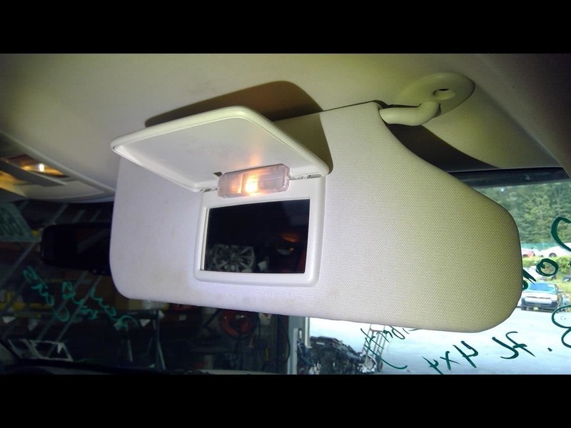 Passenger Right Sun Visor Illuminated Fits 08-12 LIBERTY 1669398