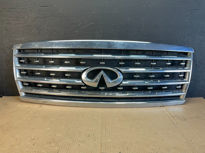 2008 to 2010 Infiniti QX56 Front Upper Chrome Grill Grille AD8522 DG