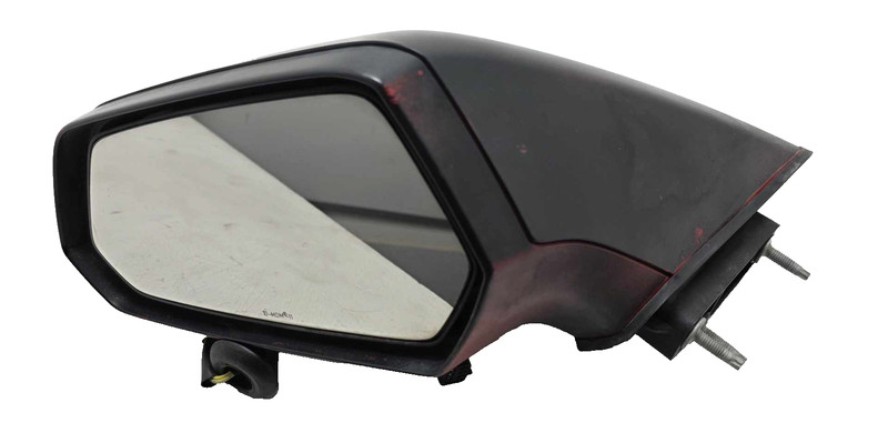 Chevrolet Camaro LH Driver Power Door Mirror Painted Black 2012 P/N 823089