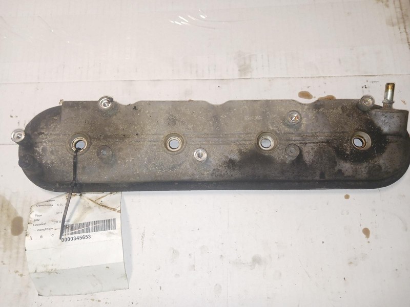 11 CHEVROLET TAHOE left driver side Valve Cover 5.3L OEM