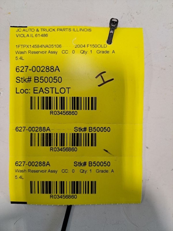 Wash Reservoir Includes Pump Fits 98-06 FORD F150 PICKUP 3456860