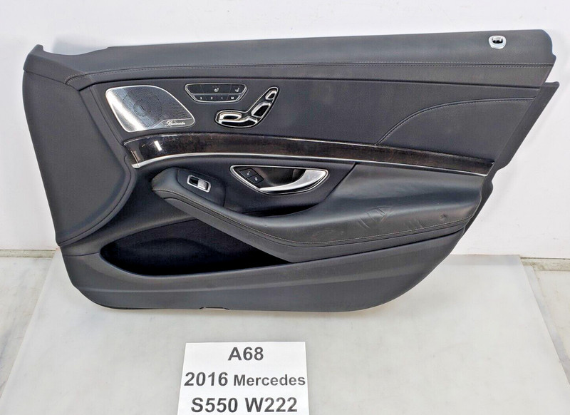 ✅ 14-17 OEM Mercedes W222 S550 Front Right Passenger Side Door Trim Panel NOTE*