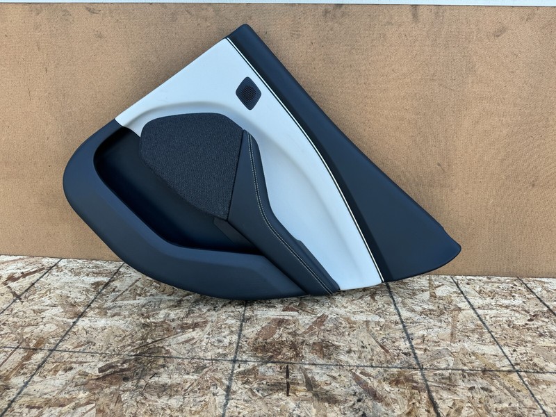 FORD MUSTANG MACH-E 21-24 OEM REAR RIGHT PASSENGER DOOR PANEL (BLACK/LIGHT GRAY)