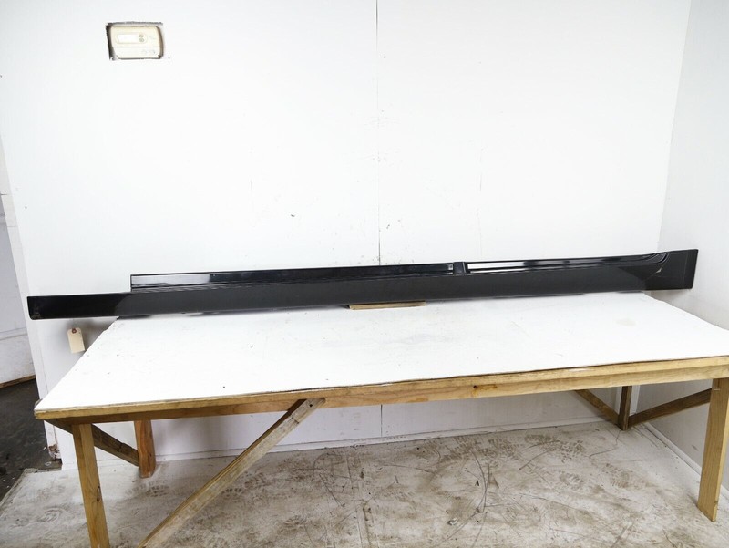 09-15 BMW OEM F01 740I 750I LEFT SIDE SKIRT ROCKER MOLDING TRIM PANEL BLACK