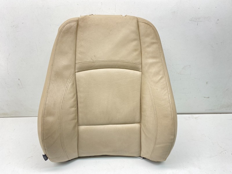 07-13 BMW E92 328 335 COUPE Front Right Seat Cushion Backrest Cover Oyster OEM✅