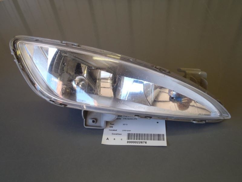 Right Passenger Side Fog Light Lamp Fits 2011-2013 Kia Optima 58406