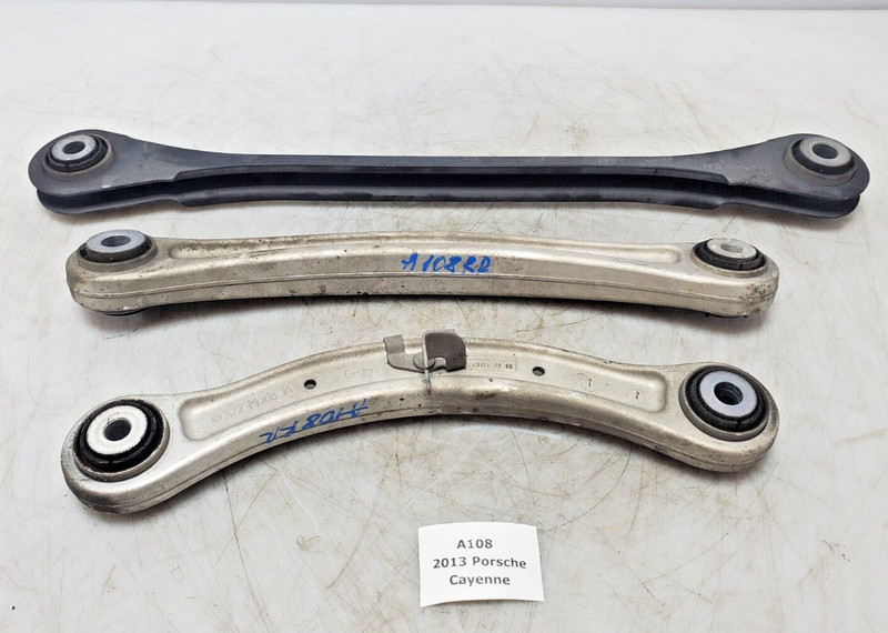 ✅ 11-18 OEM Porsche Cayenne 958 Rear Right Passenger Suspension Control Arm SET