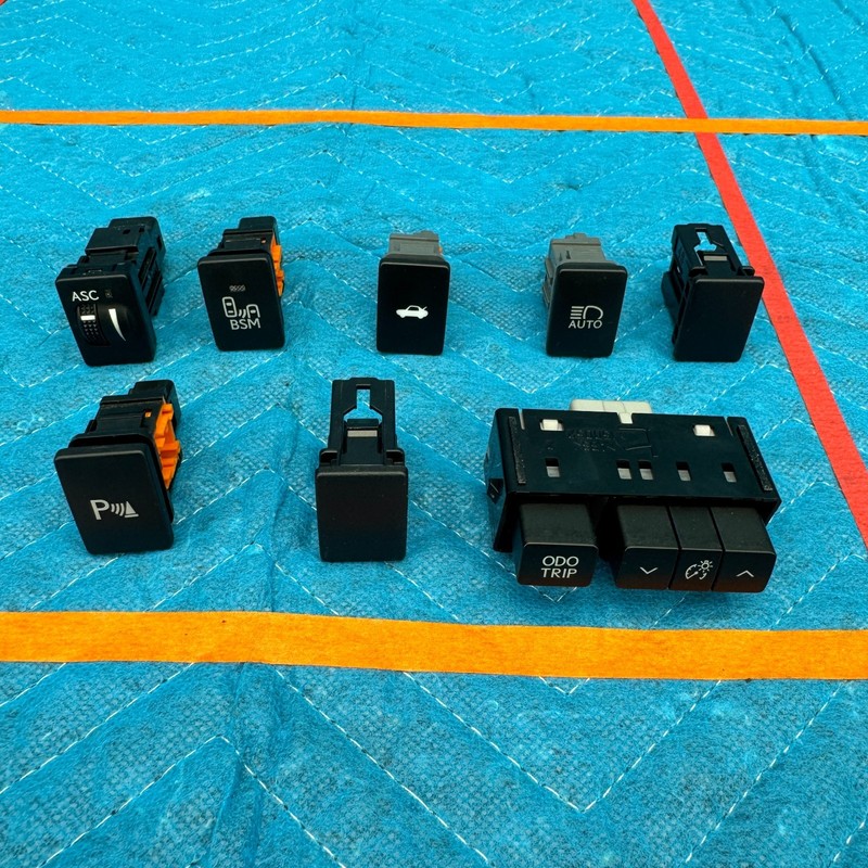 2015–2019 Lexus RC350 Instrument Panel Switch Set OEM