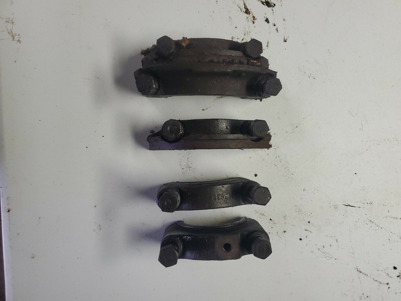 1949 Chevrolet BELAIR DELUXE 216 USED ENGINE CRANK CRANKSHAFT MAIN CAPS W/BOLTS