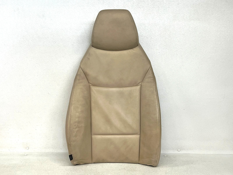 ⭐2009-2016 BMW Z4 FRONT RIGHT PASS UPPER SEAT CUSHION LEATHER BEIGE OEM LOT2596