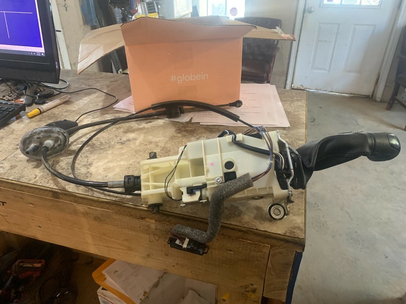 14-18 FORD TRANSIT CONNECT OEM FLOOR SHIFTER W/ SHIFT CABLE