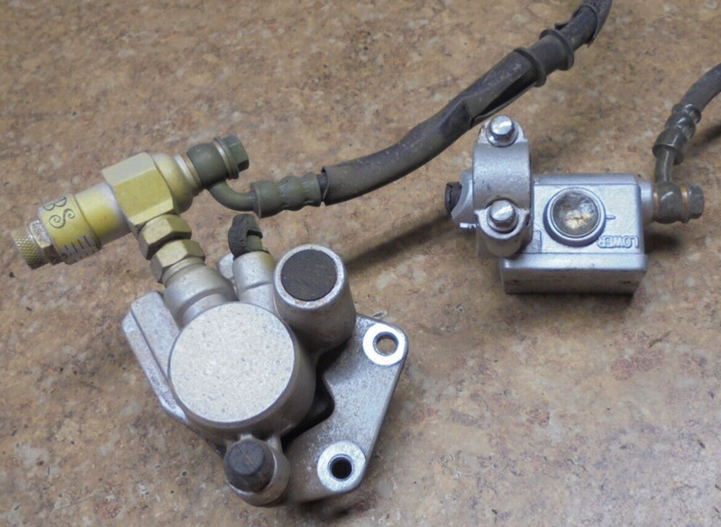 2007 Scooter Unique Industrial Goldenvalle 150 150CC Front Disk Brake Caliper 07