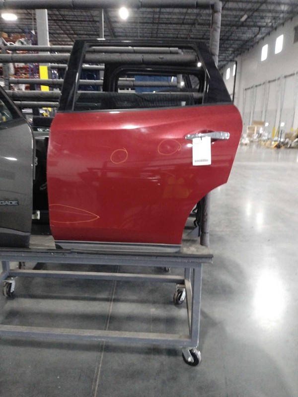 2014 Nissan Pathfinder Left Rear Door Red - Small Dents & Scratches, 161K Miles