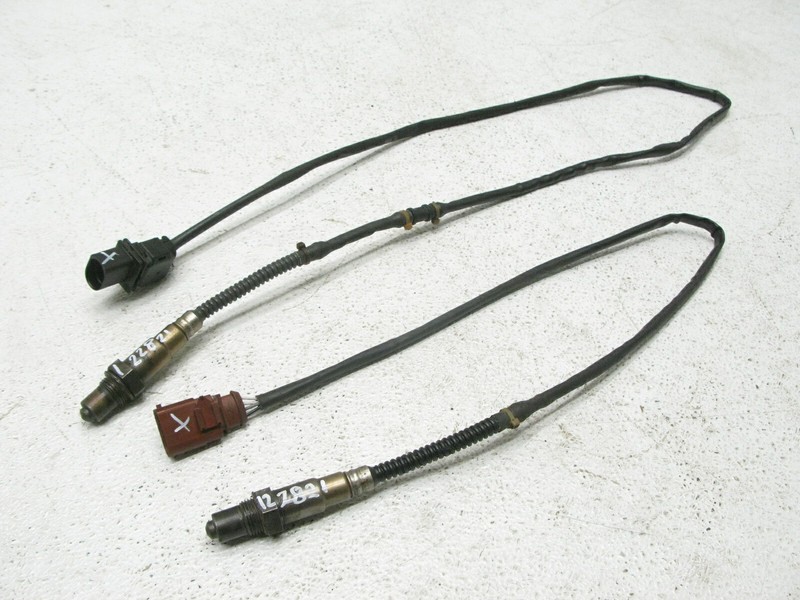 05-09 AUDI B7 A4 2.0T SEDAN EXHAUST PRE POST CAT O2 OXYGEN SENSOR SET OEM 122821