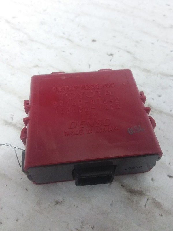 Tire Pressure Module TPMS Prius V VIN Eu Fits 12-16 PRIUS 89769-47040