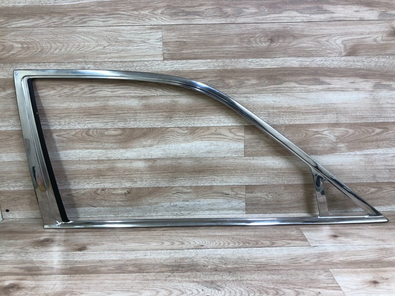 BENTLEY ARNAGE ROLLS ROYCE SERAPH OEM FRONT PASSENGER SIDE WINDOW CHROME TRIM