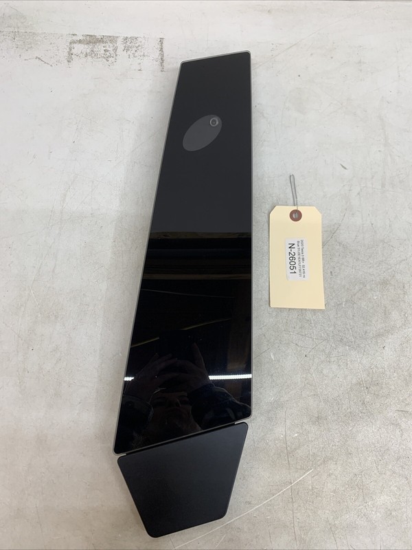 17-23 Tesla 3 LH Exterior B Pillar Glass Trim W/ Camera 1100437-00-E 26051 B57