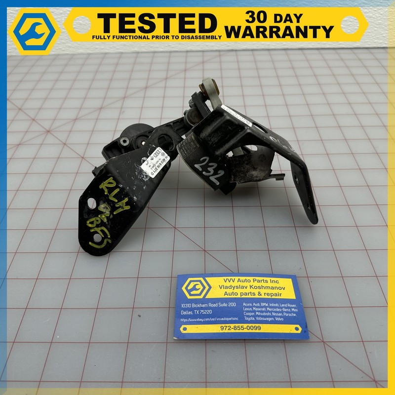 06-12 BENTLEY Flying Spur REAR LEFT RIGHT SUSPENSION HEGHT LEVEL SENSOR SET OEM