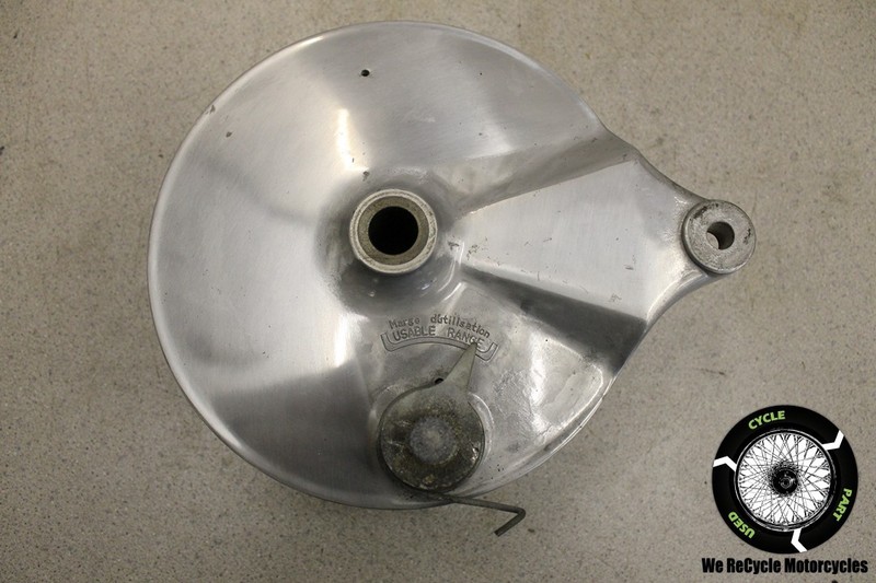 96 KAWASAKI ZL 600 ELIMINATOR REAR BRAKE HUB DRUM PLATE OEM ZL600
