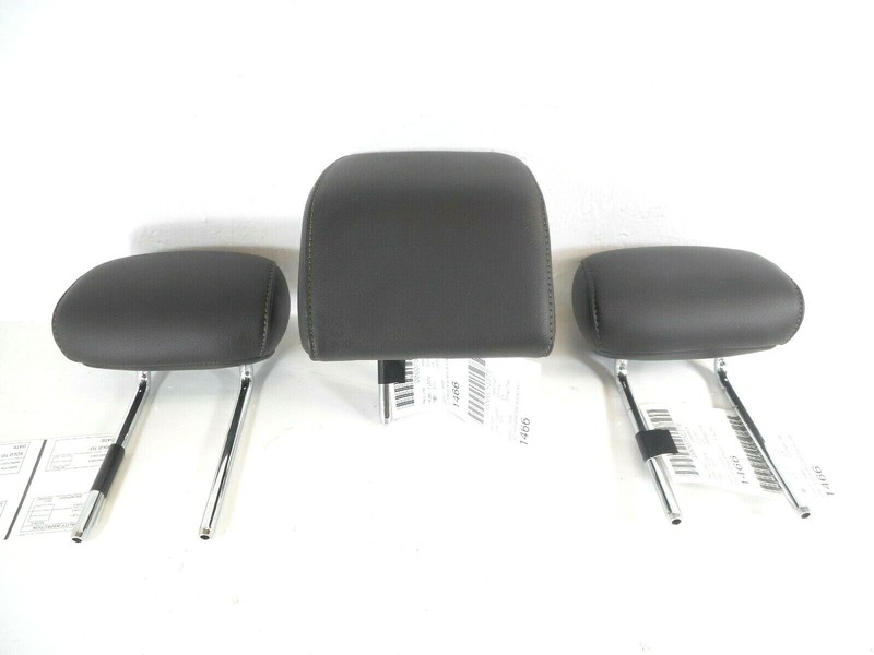 13 Ford Fusion Rear Head Rest Set Driver Left Passenger Right Center OEM Black