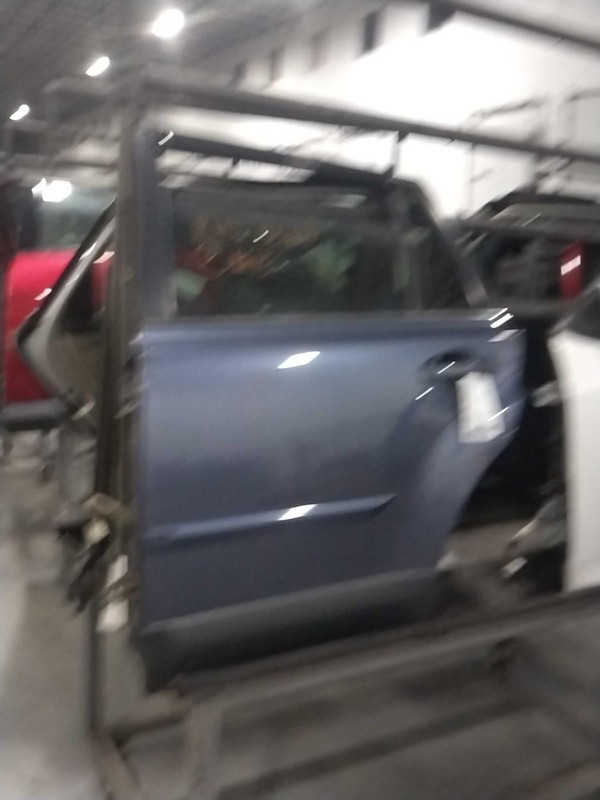 2014 Subaru Legacy Left Rear Door Blue OEM 4DR SUV 133K Miles