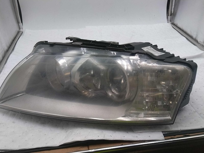 Used Left Headlight Assembly fits: 2007 Audi A8 xenon HID w/o adaptive Left Grad