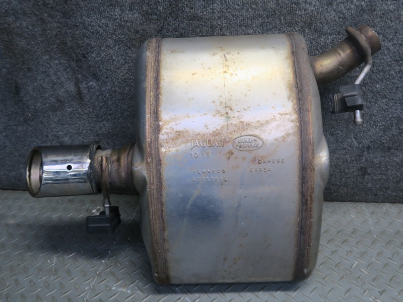 2014-2017 RANGE ROVER SPORT L494 3.0L REAR LEFT EXHAUST MUFFLER W TIP 45K MILES