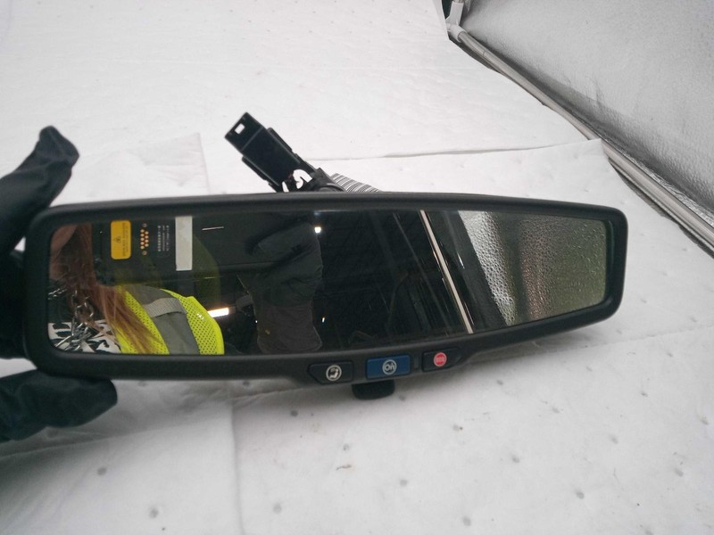 2016 Chevrolet Equinox Black Interior Rear View Mirror OEM 13594371 Used