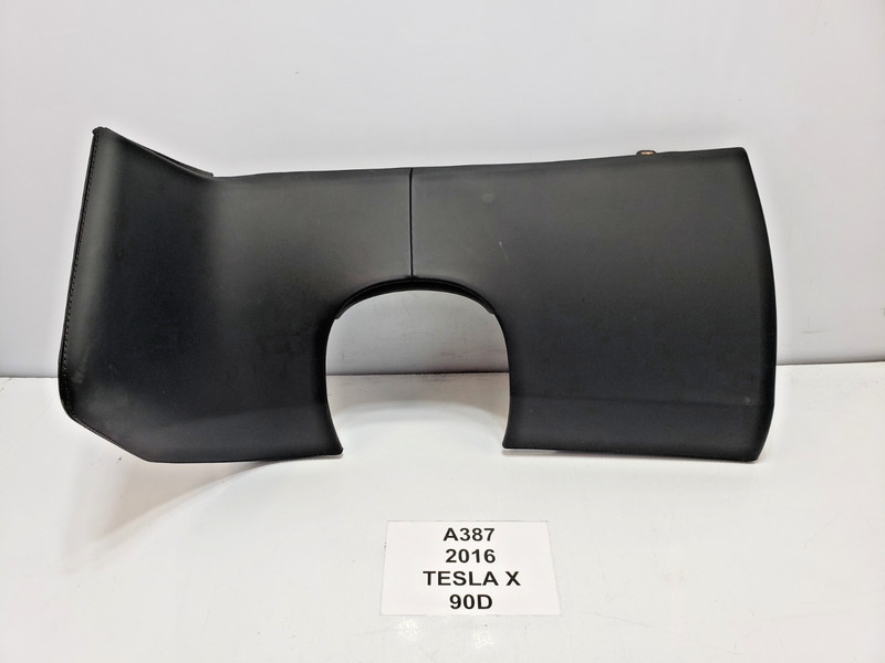 ✅ 16-20 OEM Tesla Model X S Front Left Driver Side Lower Dash Trim Cover Black