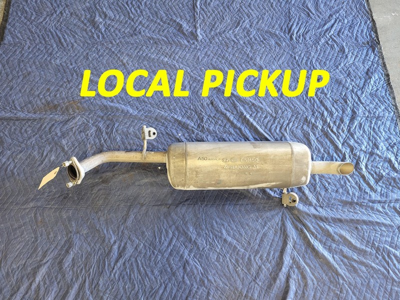 Used Oem Hyundai Rear Exhaust Muffler for 2021-2023 Elantra 2.0L FWD Korea Built