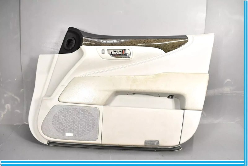 07-09 Lexus LS460 XF40 Front Right Passenger Side Interior Door Panel Gray OEM