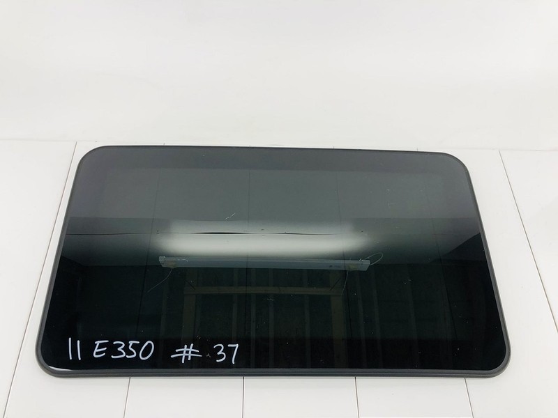 10-11 MERCEDES BENZ E350 UPPER OVERHEAD HEADLINER SUNROOF MOONROOF GLASS OEM #37