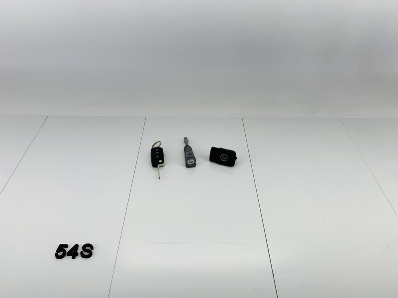 14-17 VOLKSWAGEN JETTA CENTRAL & GLOVE BOX DOOR LOCK CYLINDER W/ KEY FOB OEM