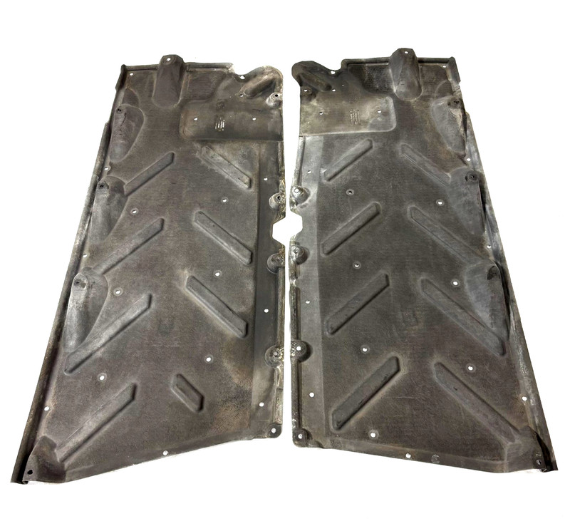 📌 14-20 MERCEDES GLA250 FRONT RIGHT & LEFT UNDER BODY SPLASH SHIELD COVER OEM